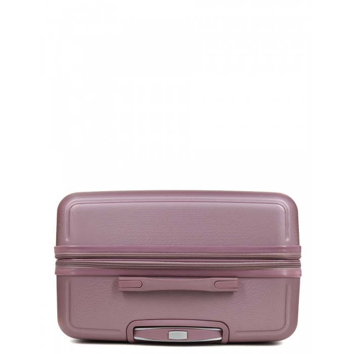 Чемодан Франция гигант XL розовый86х55х32+5см/150л/5.4кг/Worldline 628, фото 6