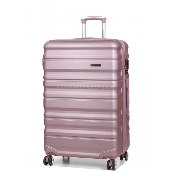 Чемодан Франция гигант XL розовый86х55х32+5см/150л/5.4кг/Worldline 628, фото 1