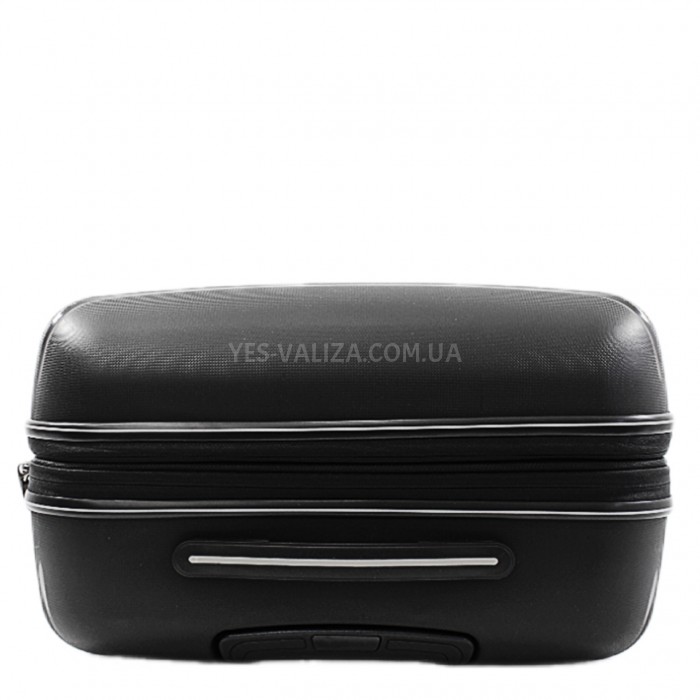 Валіза середня M поліпропілен чорна 67х45х26+5см/83л/4кг/Snowball 61303, фото 6