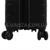 Валіза середня M поліпропілен чорна 67х45х26+5см/83л/4кг/Snowball 61303, фото 19