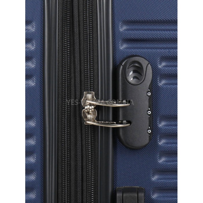 Чемодан Франция большой L синий 75х52х31+5см/115л/4.3кг/Worldline 805, фото 8