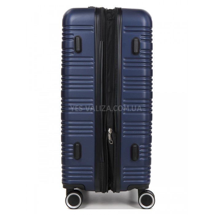 Валіза Франція середня M синя 65х46х28(+5)см/78л/3.6кг/Worldline 805, фото 5