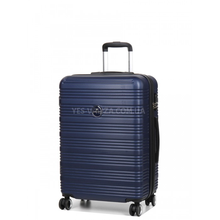 Чемодан Франция средний M синий 65х46х28(+5)см/78л/3.6кг/Worldline 805, фото 2