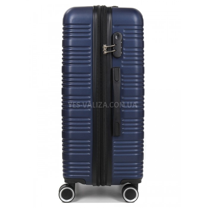 Чемодан Франция средний M синий 65х46х28(+5)см/78л/3.6кг/Worldline 805, фото 4