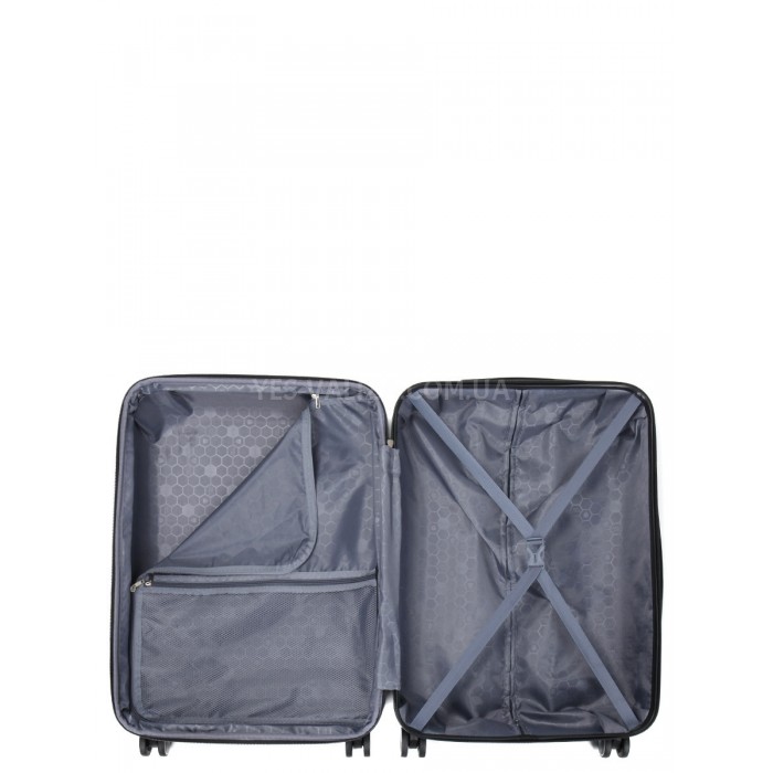 Чемодан Франция средний M синий 65х46х28(+5)см/78л/3.6кг/Worldline 805, фото 10