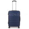 Валіза Франція середня M синя 65х46х28(+5)см/78л/3.6кг/Worldline 805, фото 11