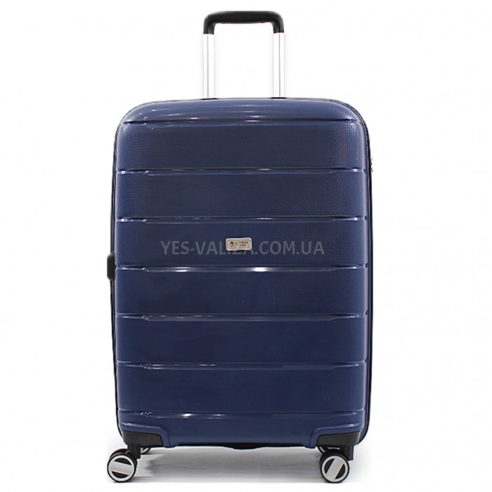 Чемодан средний M полипропилен синий 67х46х26см/70л/3.5кг/Airtex 232, фото 2