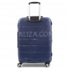 Валіза середня M поліпропілен синя 67х46х26см/70л/3.5кг/Airtex 232, фото 8