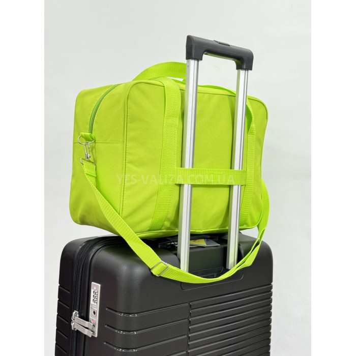 Сумка(ручная кладь) Польша салатовая 40х30х20см/24л/0.5кг/Fly 0234, фото 6