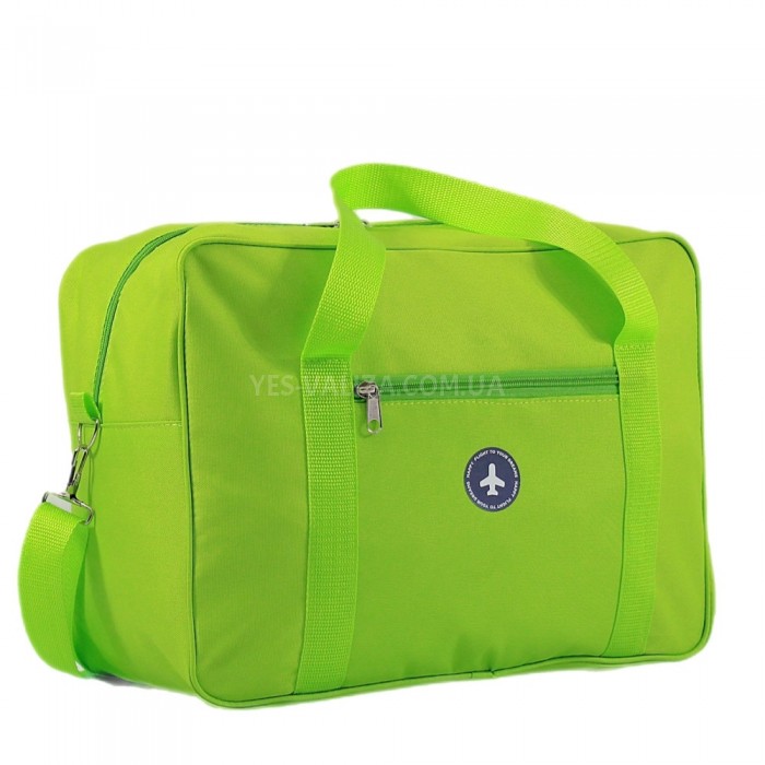 Сумка(ручная кладь) Польша салатовая 40х30х20см/24л/0.5кг/Fly 0234, фото 2