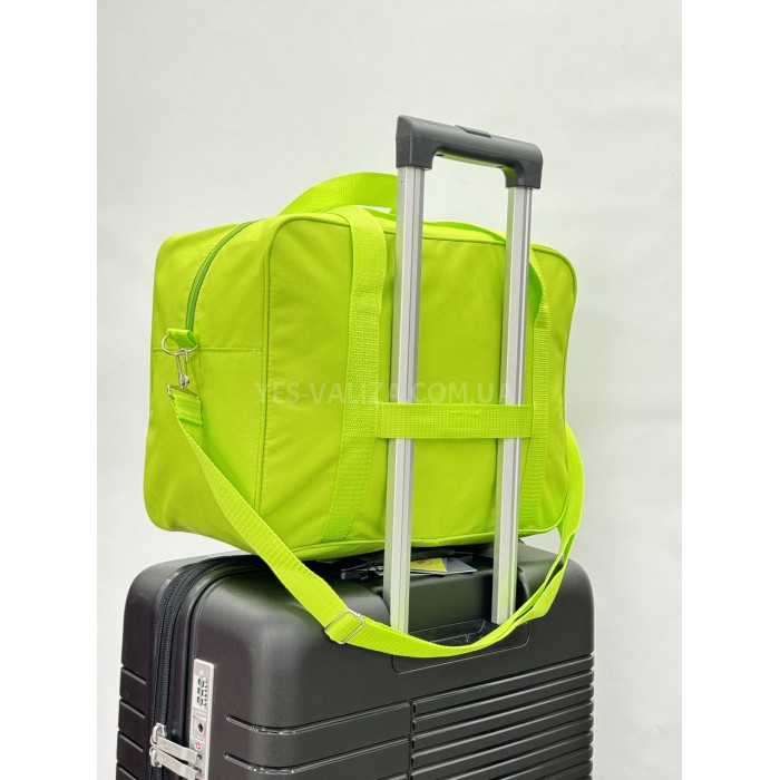 Сумка(ручная кладь) Польша салатовая 40х30х20см/24л/0.5кг/Fly 0234, фото 8