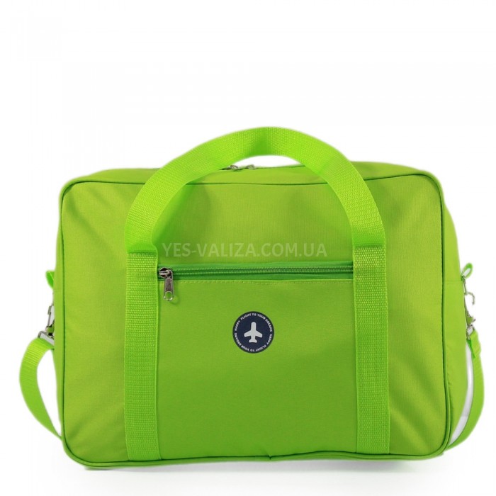 Сумка(ручная кладь) Польша салатовая 40х30х20см/24л/0.5кг/Fly 0234, фото 1