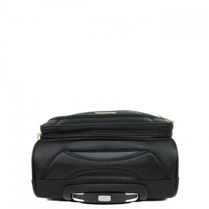 Валіза ручна поклажа S тканина чорна 55х36х20+5см/33л/2.5кг/Airtex 825, фото 6