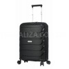 Валіза Snowball ручна поклажа поліпропілен чорна 55х37х20см/36л/2.6кг, фото 5
