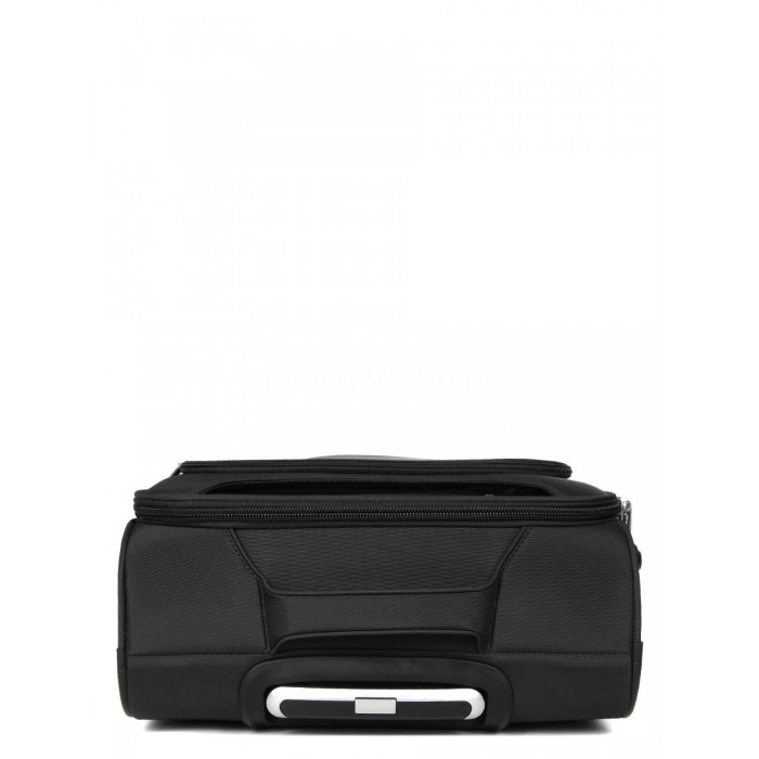 Чемодан ручная кладь S ткань чёрный 55х36х20см/35л/2.5кг/Snowbal 87303, фото 7