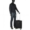 Валіза ручна поклажа S тканина чорна 55х36х20/35л/2.5кг/Snowball 87303, фото 20