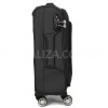 Валіза ручна поклажа S тканина чорна 55х36х20/35л/2.5кг/Snowball 87303, фото 15