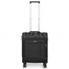 Чемодан ручная кладь S ткань чёрный 55х36х20см/35л/2.5кг/Snowbal 87303, фото 11