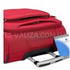 Чемодан ручная кладь S ткань красный 55х36х20/35л/2.5кг/Snowball 87303, фото 14
