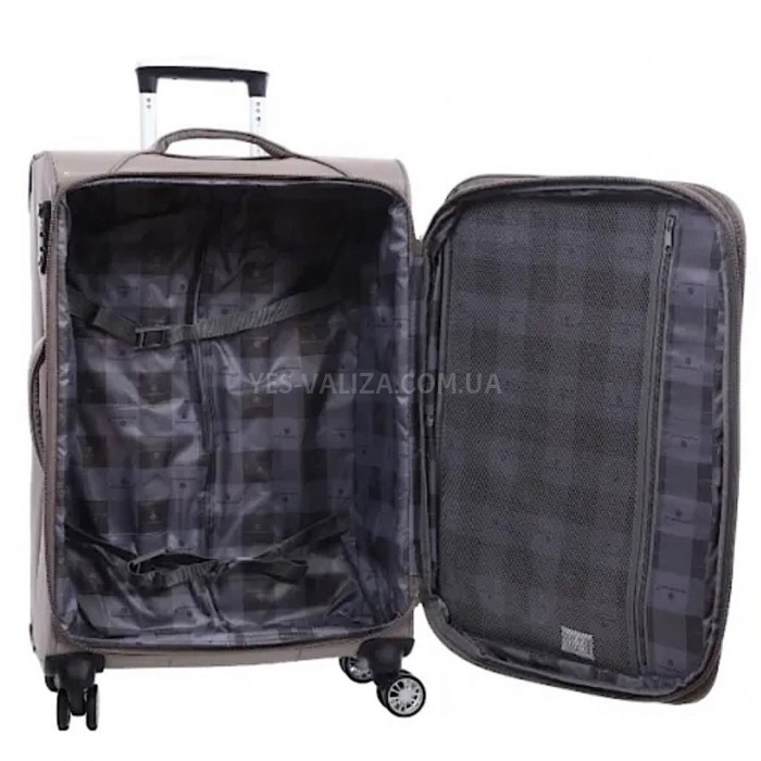 Чемодан ручная кладь S ткань красный 55х36х20/35л/2.5кг/Snowball 87303, фото 8