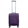 Валіза Snowball ручна поклажа S тканина фіолетова 55х36х20см/35л/2.5кг, фото 10