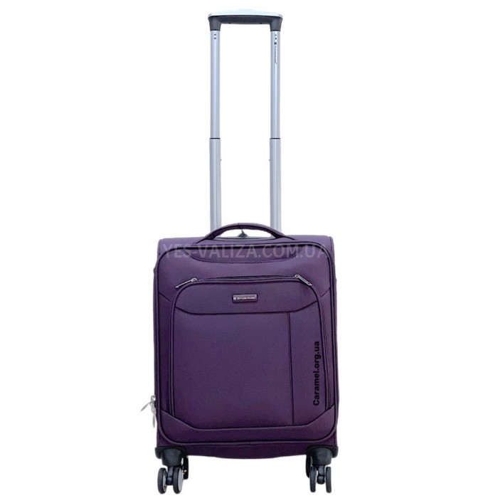 Валіза Snowball ручна поклажа S тканина фіолетова 55х36х20см/35л/2.5кг, фото 1