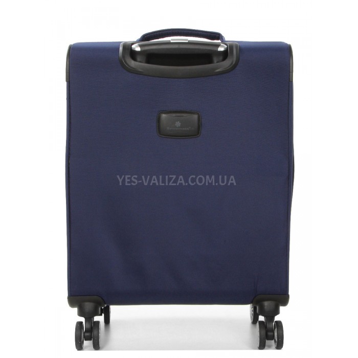 Валіза ручна поклажа S тканина синя 55х36х20см/35л/2.5кг/Snowbal 87303, фото 3