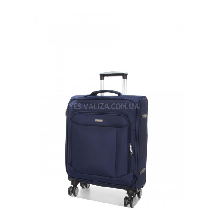 Чемодан ручная кладь S ткань синий 55х36х20см/35л/2.5кг/Snowball 87303, фото 2