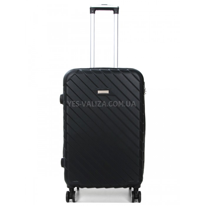 Чемодан средний M чёрный 68х45х28(+5)см/80л/3.5кг/Madisson 03403, фото 2 Чемодан средний M чёрный 68х45х28(+5)см/80л/3.5кг/Madisson 03403, фото 2