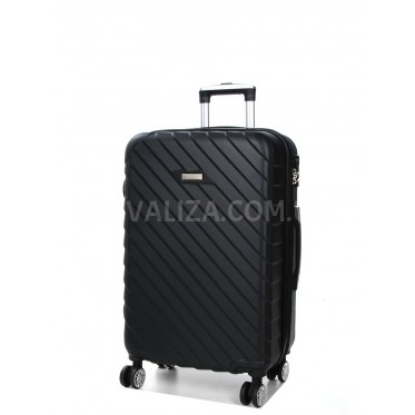 Валіза середня M чорна 68х45х28(+5)см/80л/3.5кг/Madisson 03403
