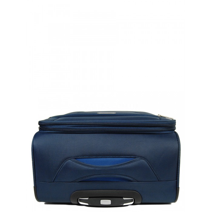 Чемодан средний M ткань синий 67х42х28(+5)см/67л/3.1кг/Airtex 825, фото 6
