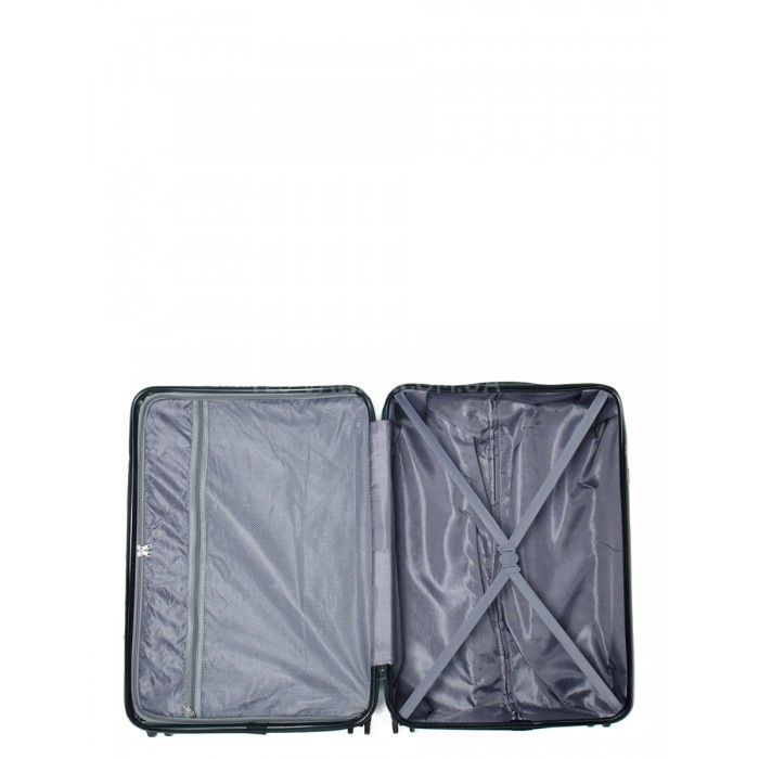 Чемодан Франция большой L чёрный 76x52x29см/95л/4.2кг/Madisson 93303, фото 9