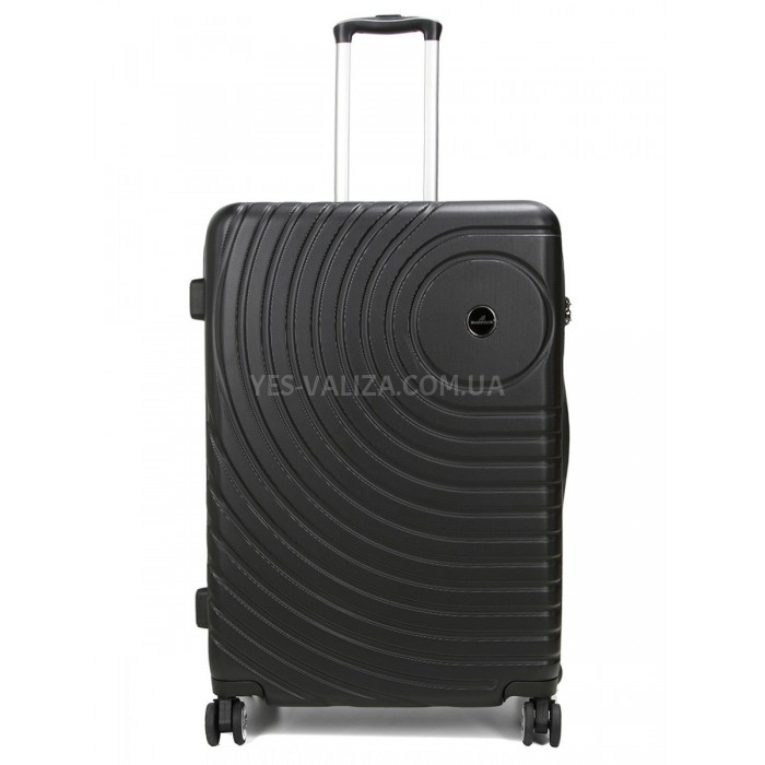 Чемодан Франция большой L чёрный 76x52x29см/95л/4.2кг/Madisson 93303, фото 2