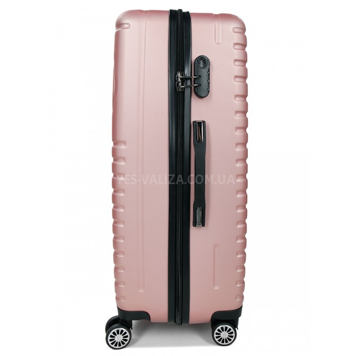 Валіза Франція велика L пудра 76x52x29см/95л/4.2кг/Madisson 93303, фото 4