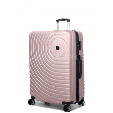 Чемодан Франция большой L пудра 76x52x29см/95л/4.2кг/Madisson 93303