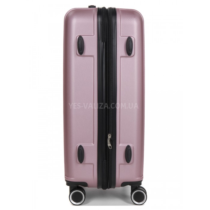 Валіза Франція середня M рожева 66х42х26(+5)см/74л/3.5кг/Worldline 623, фото 4