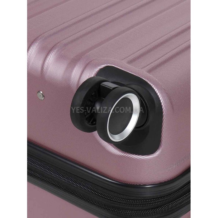 Чемодан Франция средний M розовый 66х42х26+5см/74л/3.5кг/Worldline 623, фото 9