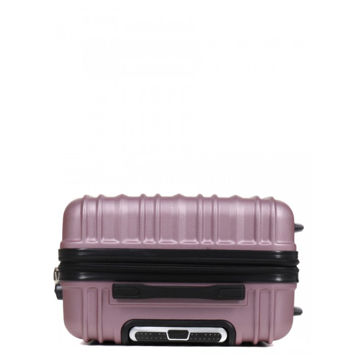 Валіза Франція середня M рожева 66х42х26(+5)см/74л/3.5кг/Worldline 623, фото 6