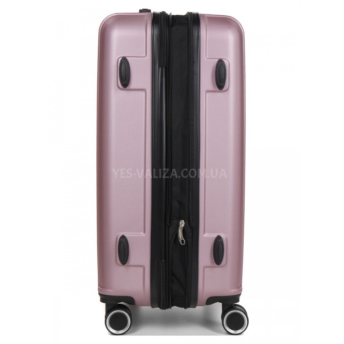 Чемодан Франция средний M розовый 66х42х26+5см/74л/3.5кг/Worldline 623, фото 5