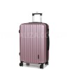 Чемодан Франция средний M розовый 66х42х26+5см/74л/3.5кг/Worldline 623, фото 11