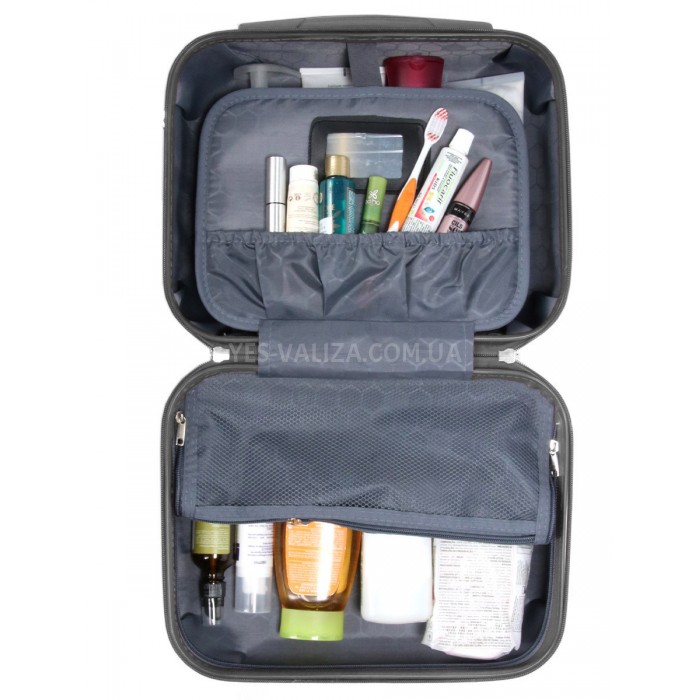 Кейс(ручная кладь) Франция чёрный 34х28х18см/15л/1кг/Worldline 628, фото 10