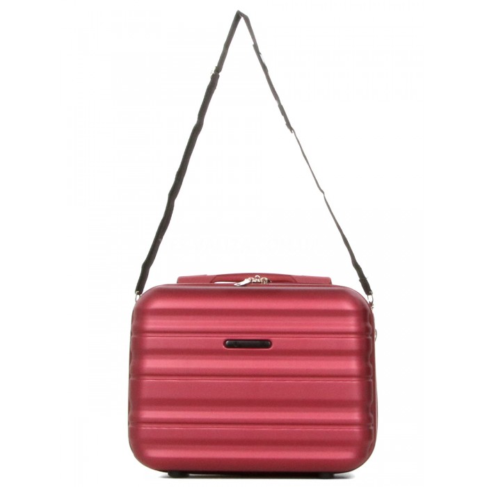 Кейс(ручная кладь) Франция бордовый 34х28х18см/15л/1кг/Worldline 628, фото 8