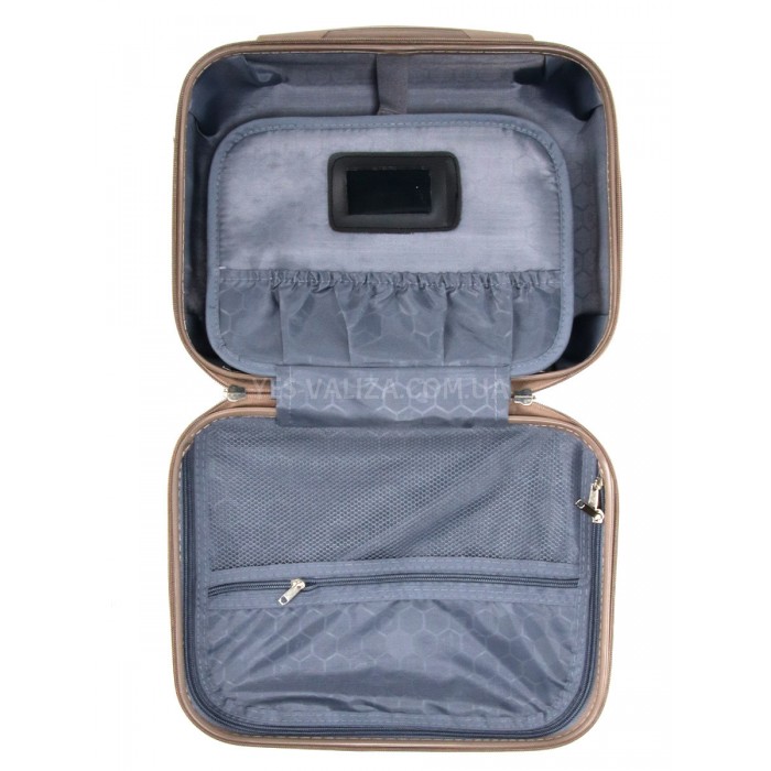 Кейс(ручная кладь) Франция шампань 34х28х18см/15л/1кг/Worldline 628, фото 9