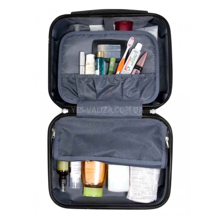 Кейс(ручна поклажа) Франція сірий 34х28х18см/15л/1кг/Worldline 628, фото 9