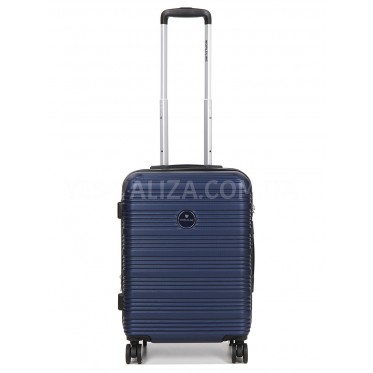 Чемодан Франция малый S синий 55х40х25(+5)см/50л/2.9кг/Worldline 805