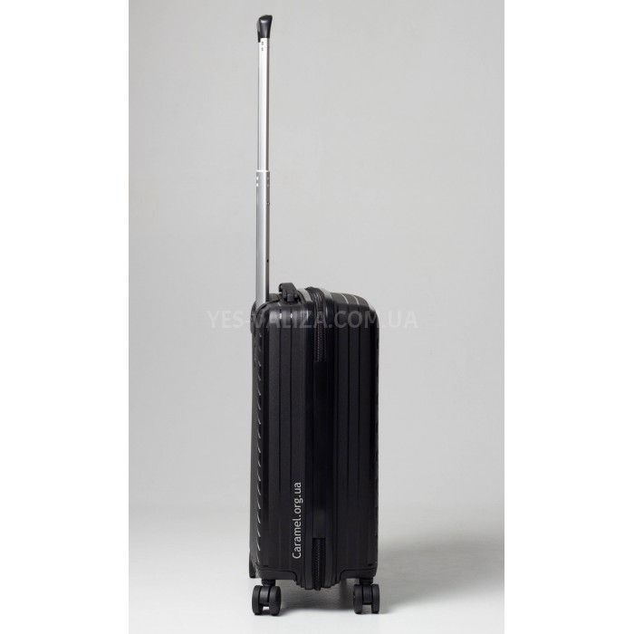 Чемодан ручная кладь S полипропилен чёрный 55х36х20/35л/2.7кг/Snowball, фото 4