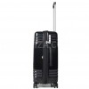 Чемодан большой L поликарбонат чёрный 76х52х30+5см/125л/5кг/Airtex 641, фото 16