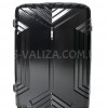 Чемодан большой L поликарбонат чёрный 76х52х30+5см/125л/5кг/Airtex 641, фото 13