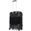 Валіза велика L полікарбонат чорна 76х52х30(+5)см/125л/5кг/Airtex 641, фото 12
