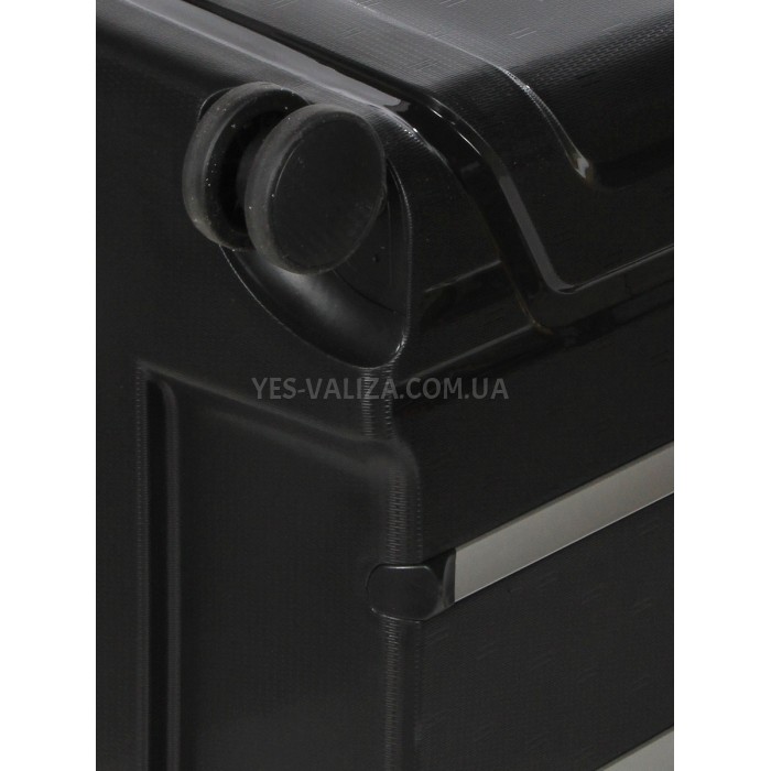 Чемодан большой L полипропилен чёрный 78х53х31см/101л/5.9кг/Airtex 645, фото 9
